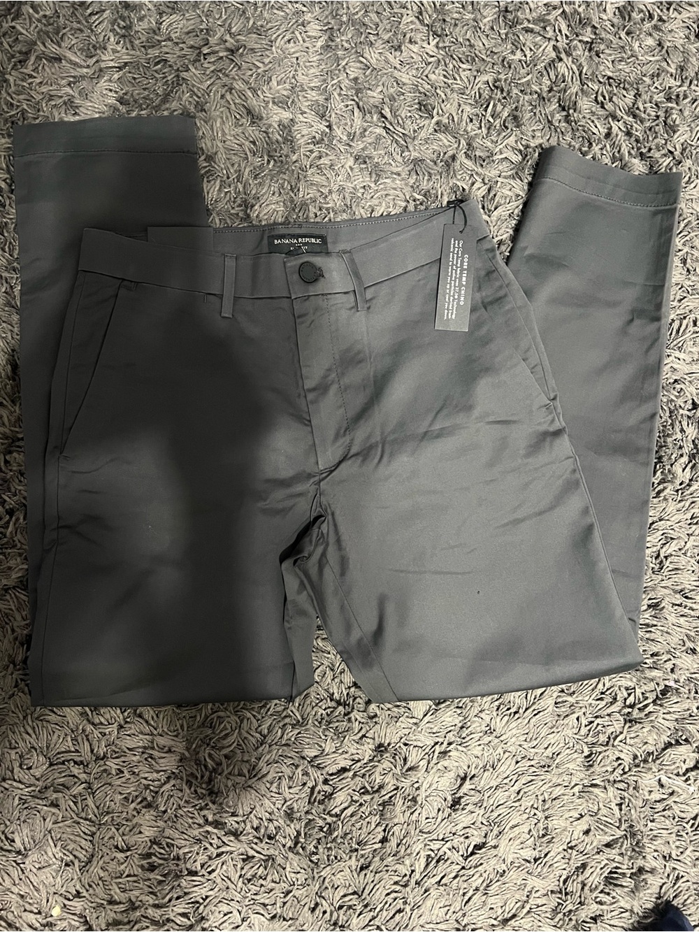 Banana Republic Men's Charcoal Dress Pants